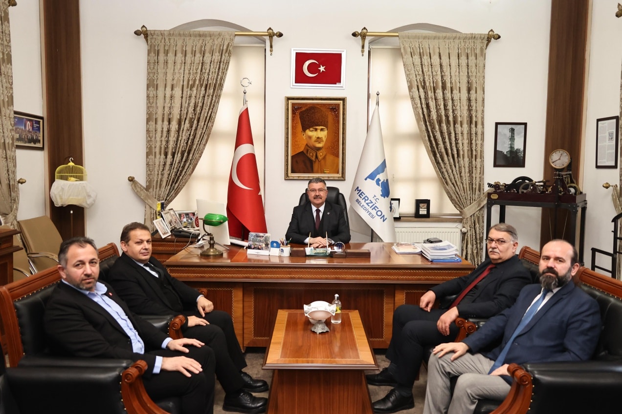 ADEF Genel Başkanı ve Yönetiminden Belediyemize Ziyaret