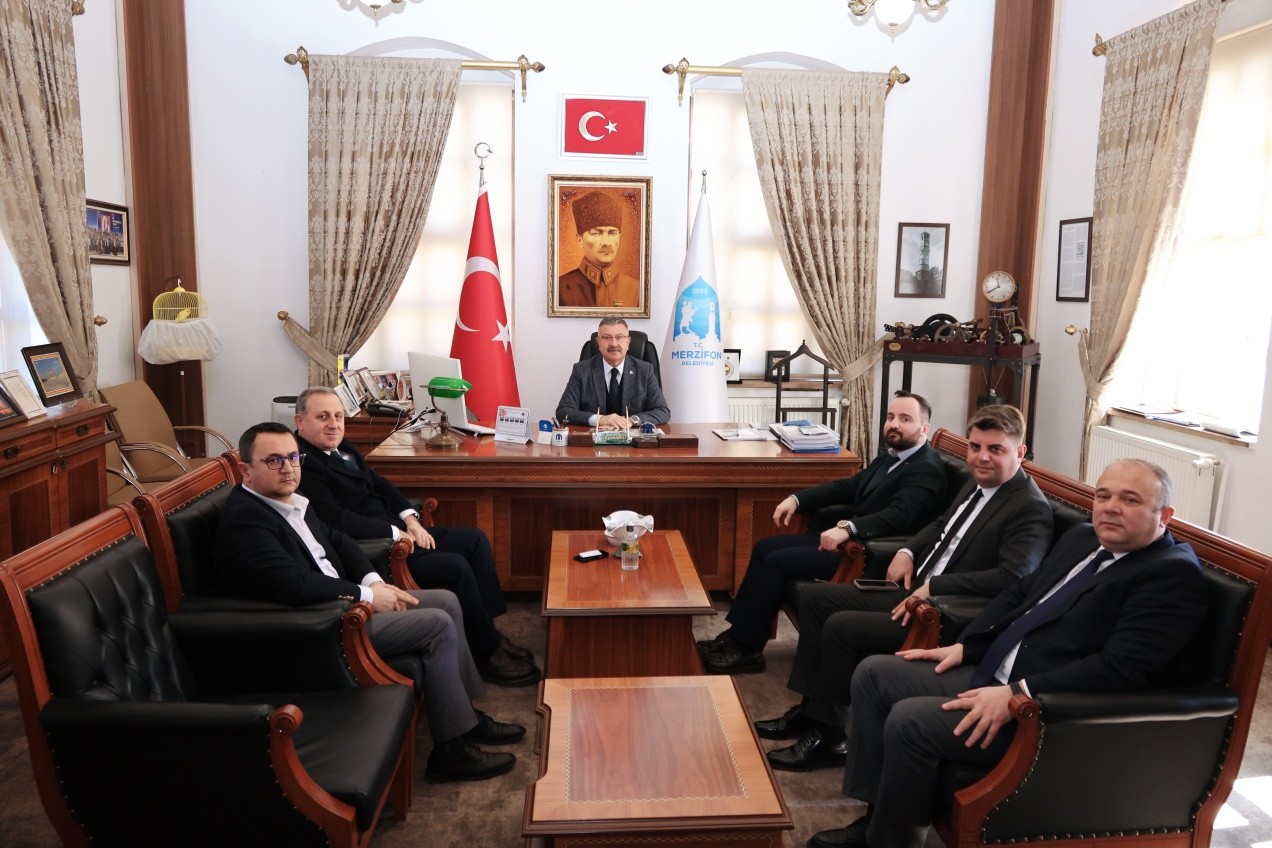Emlak Katılım Bankası Yetkililerinden Belediyemize Ziyaret