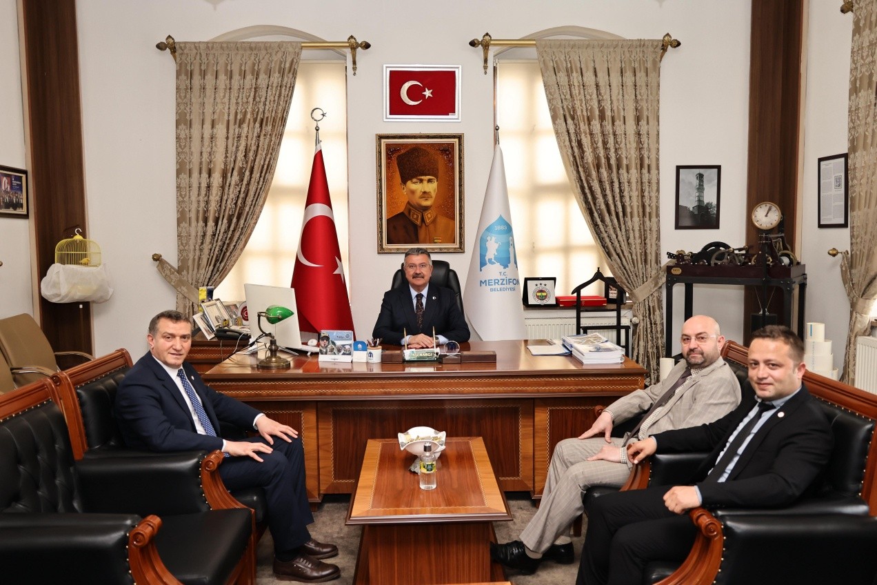 Merzifon SGK Müdürlüğünden Belediyemize Ziyaret