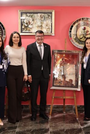 Başkan Yardımcımız, Halk Eğitim Merkezi Yıl Sonu Sergisi Açılış Törenine Katıldı