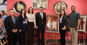 Başkan Yardımcımız, Halk Eğitim Merkezi Yıl Sonu Sergisi Açılış Törenine Katıldı
