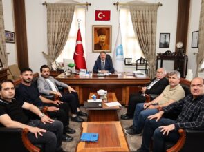 Kıymetli Misafirlerimizi Belediyemizde Ağırladık