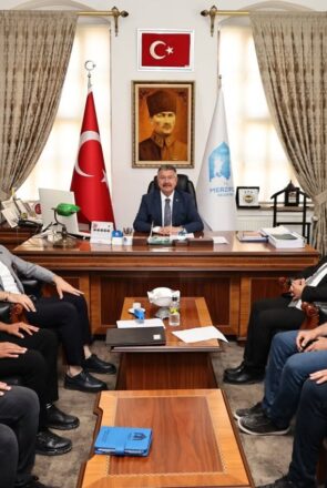 Kıymetli Misafirlerimizi Belediyemizde Ağırladık