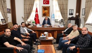 Kıymetli Misafirlerimizi Belediyemizde Ağırladık