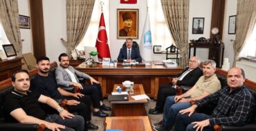 Kıymetli Misafirlerimizi Belediyemizde Ağırladık