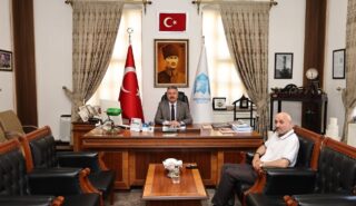 Merzifon Olay Gazetesi’nden Belediyemize Ziyaret