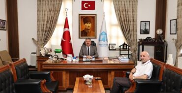 Merzifon Olay Gazetesi’nden Belediyemize Ziyaret