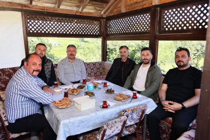 Başkanımız Yasin Kuzucu’nun Baba Ocağına Misafir Oldu