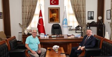 Prof. Dr. A. Haluk Özen, Belediyemize Ziyarette Bulundu
