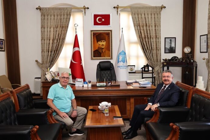 Prof. Dr. A. Haluk Özen, Belediyemize Ziyarette Bulundu