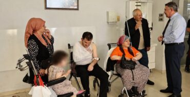 Başkanımız, Otobüs Kazasında Yaralananları Hastanede Ziyaret Etti
