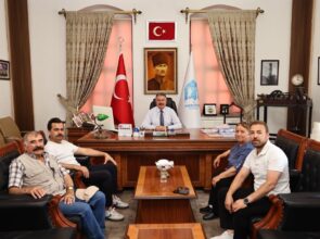 Şehidimiz Hakan İncekar’ın Ailesini Belediyemizde Ağırladık