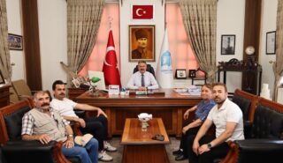 Şehidimiz Hakan İncekar’ın Ailesini Belediyemizde Ağırladık