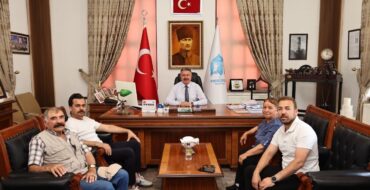 Şehidimiz Hakan İncekar’ın Ailesini Belediyemizde Ağırladık